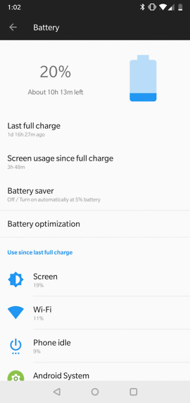 oneplus 6 battery life